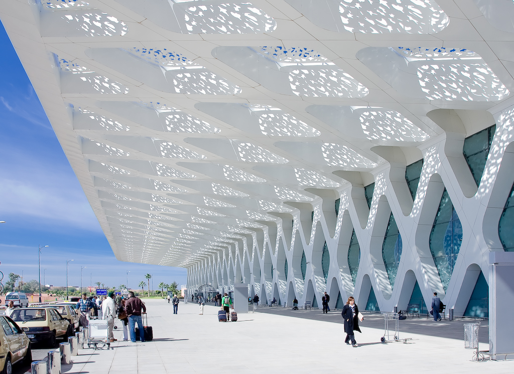 Aeroporto de Marrakech - Marrocos 