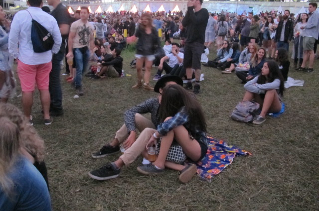 Casais no Lollapalooza Brasil