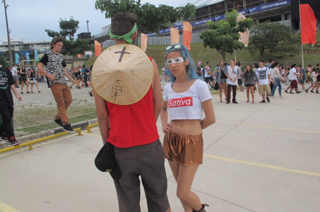 Casais no Lollapalooza Brasil