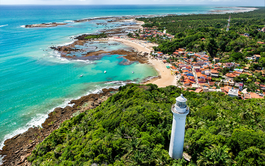 Morro de São Paulo na Bahia